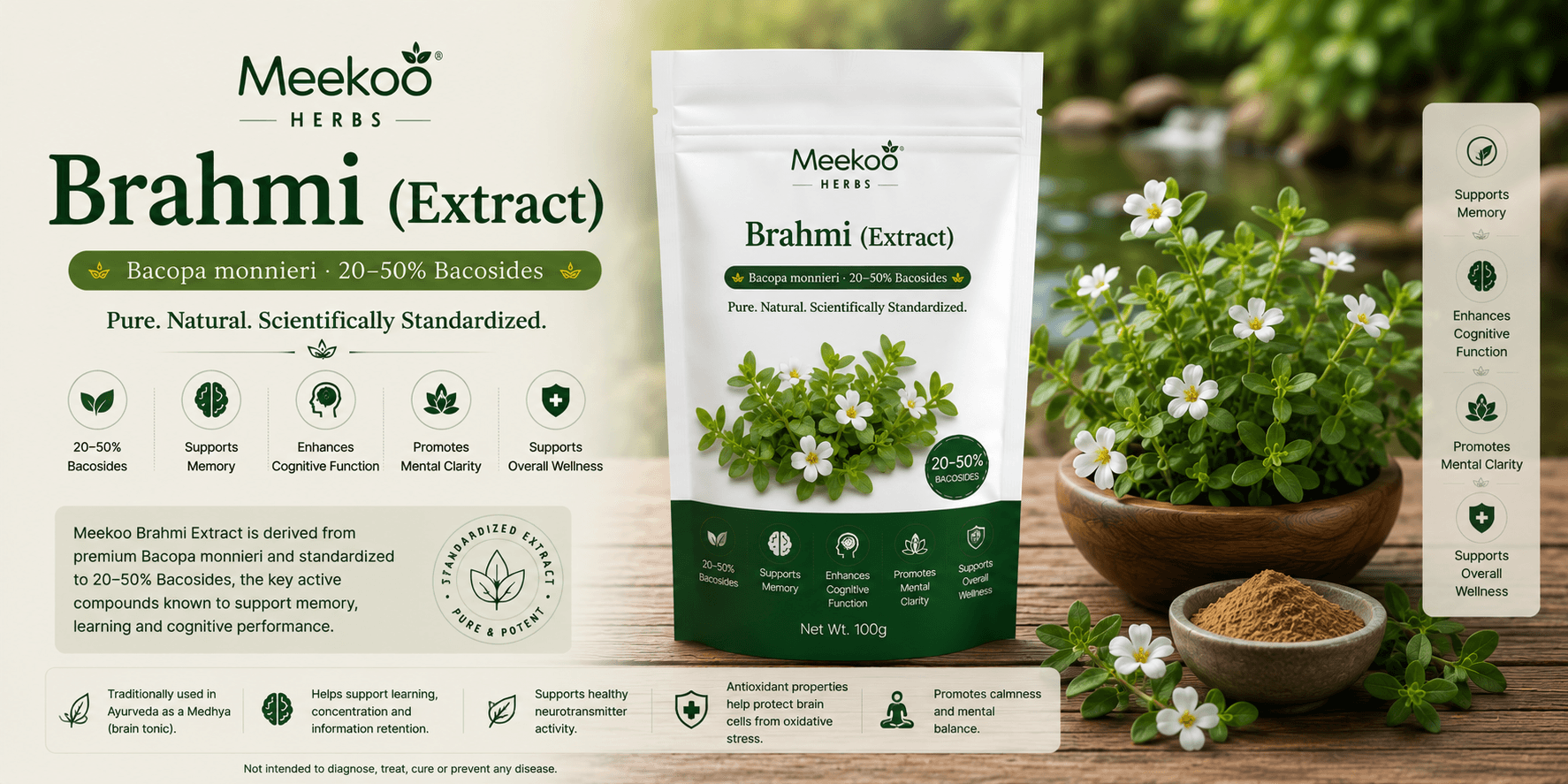 Brahmi (Extract)