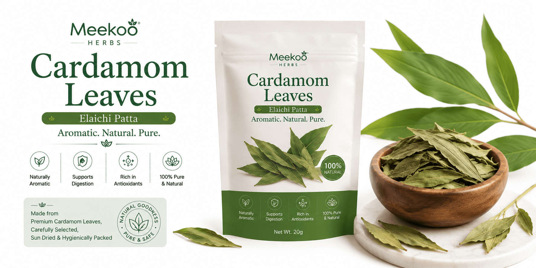 Cardamom Leaves