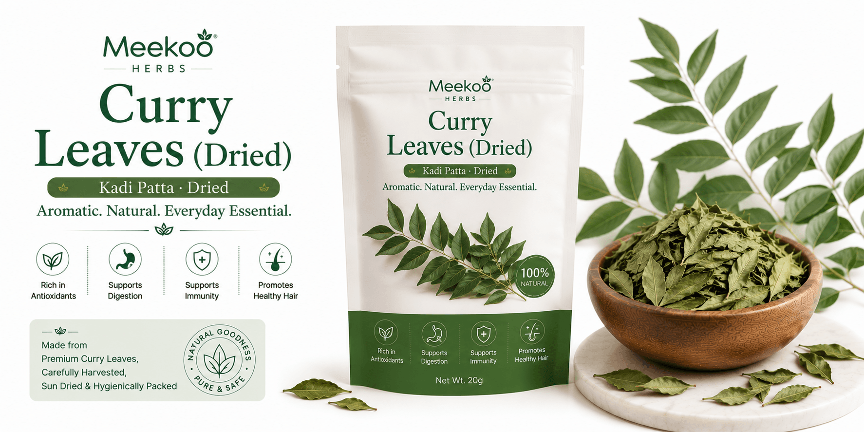 Curry Leaves (Dried)