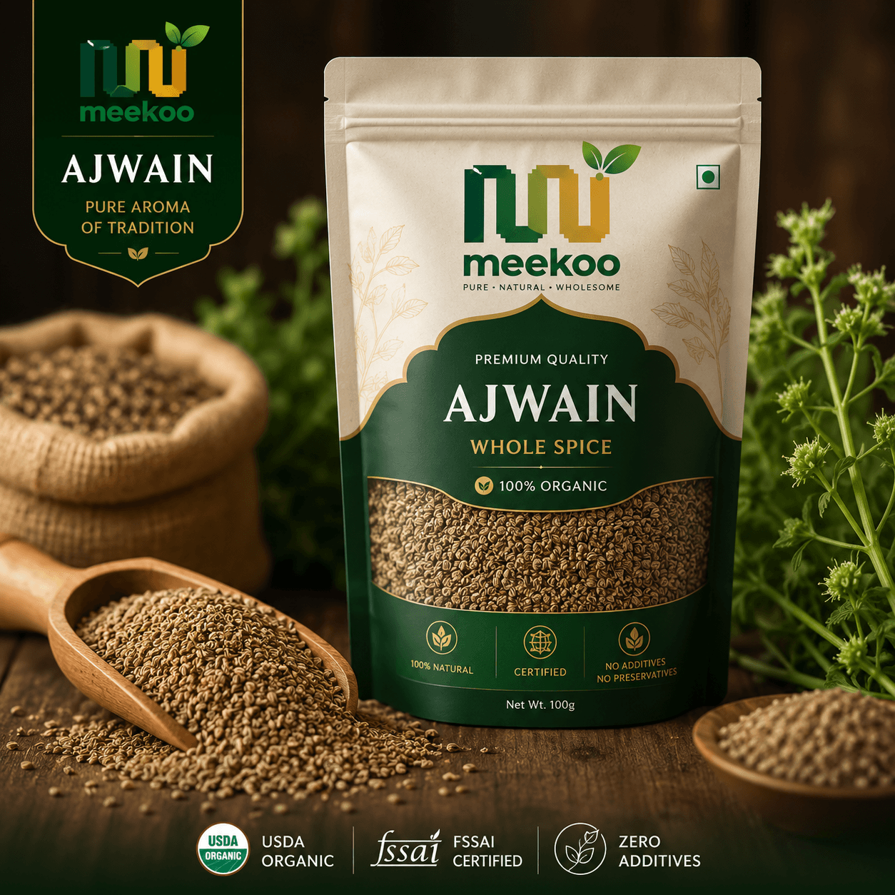 Meekoo organic spices